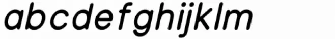 Olivette Sans Black Italic