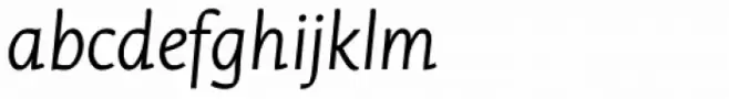 Olivia Sans Italic