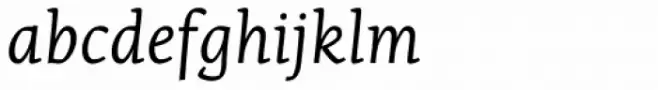 Olivia Serif Italic