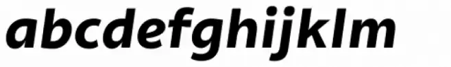 Olivine Wide Bold Italic