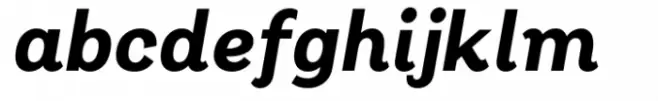 Oman Half Black Italic