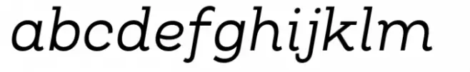 Oman Slab Regular Italic
