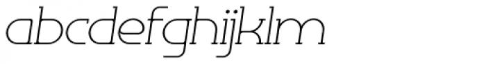 Omni Serif Thin Slanted