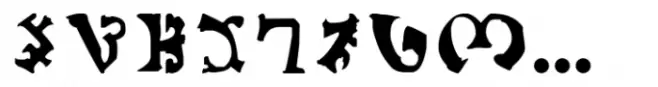 Ongunkan Enochian Script