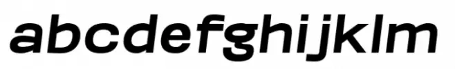 Oorrnnoott Bold Wide Italic