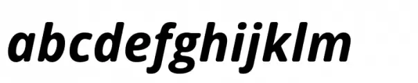 Open Sans Soft Bold Italic