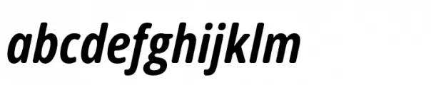 Open Sans Soft Cnd Bold Italic