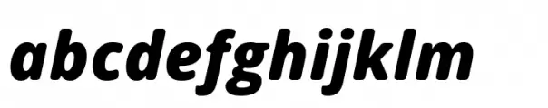 Open Sans Soft Ex Bold Italic