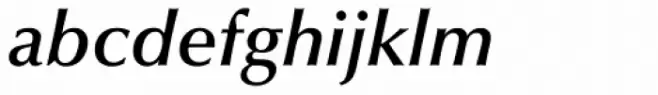 Optima Pro DemiBold Italic