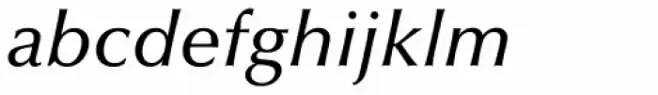 Optima Pro Medium Italic