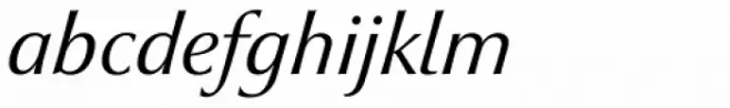 Optima nova Pro Italic