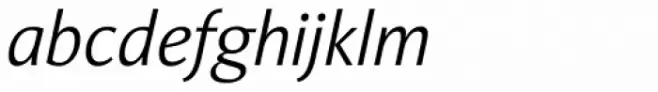 Orbi Sans Light Italic