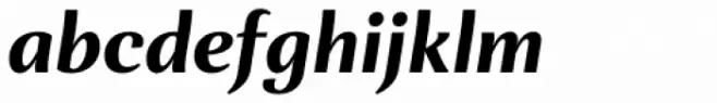 Orchidea Pro Bold Italic