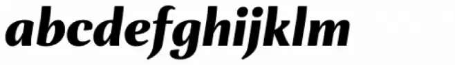 Orchidea Pro Extra Bold Italic
