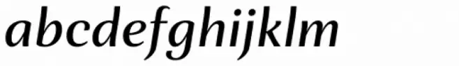 Orchidea Pro Medium Italic