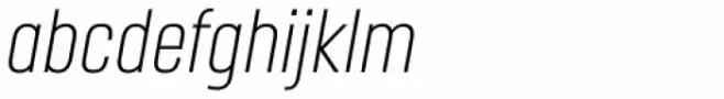 Ordax Light Italic