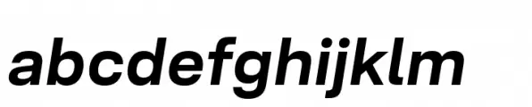 Ordina Bold Oblique