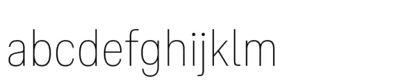 Ordina Condensed Thin