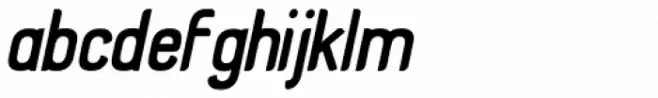 Organic Space Bold Italic