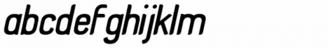 Organic Space Medium Italic