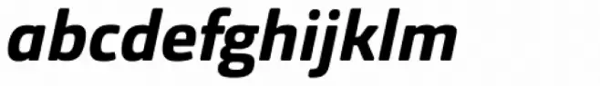 Orgon ExtraBold Italic