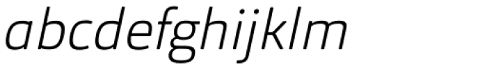 Orgon ExtraLight Italic