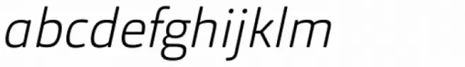 Orgon ExtraLight Italic