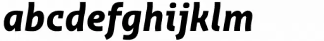 Orto Extra Bold Italic