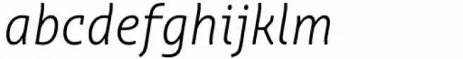 Orto Light Italic