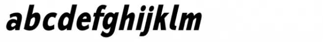 Osande TXT Extra Bold Italic Condensed