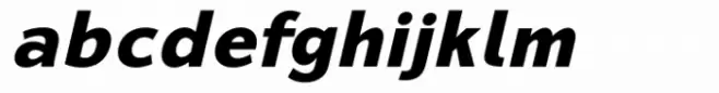 Osande TXT Extra Bold Italic