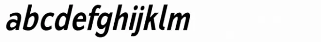 Osande TXT Semi Bold Italic Condensed