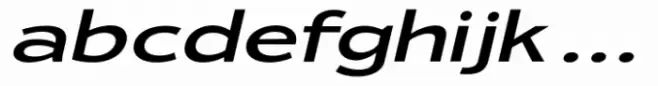 Osande TXT Semi Bold Italic Expanded