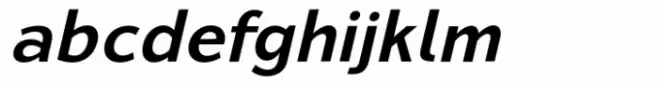 Osande TXT Semi Bold Italic