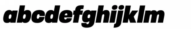 Otoiwo Grotesk Condensed Black Italic