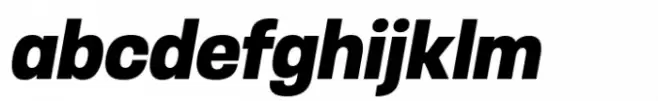 Otoiwo Grotesk Condensed Extra Bold Italic