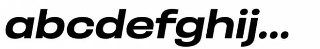 Otoiwo Grotesk Extended Bold Italic