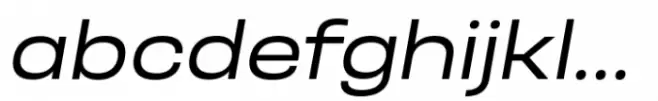 Otoiwo Grotesk Extended Italic