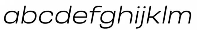 Otoiwo Grotesk Extended Light Italic