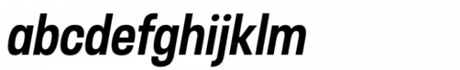 Otoiwo Grotesk Narrow Bold Italic