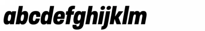 Otoiwo Grotesk Narrow Extra Bold Italic