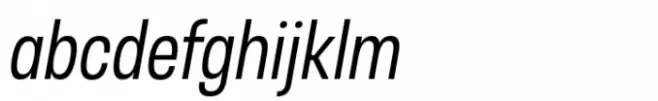 Otoiwo Grotesk Narrow Italic