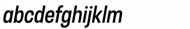 Otoiwo Grotesk Narrow Semi Bold Italic