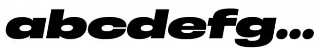 Otoiwo Grotesk Ultra Wide Black Italic