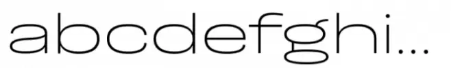 Otoiwo Grotesk Ultra Wide Extra Light