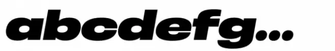 Otoiwo Grotesk Wide Black Italic