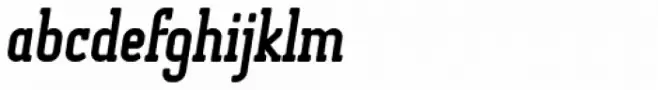 Otsu Slab SemiBold Italic