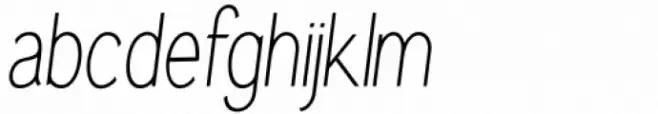 Ouster Sans Light Italic