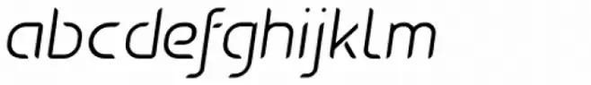 Oxo Light Italic