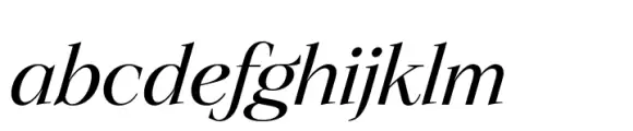 Ozana Pro Display Light italic